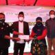 Bupati Gresik Fandi Akhmad Yani saat melaunching posko team PPKM Darurat Covid-19 se Kabupaten Gresik pada Jum’at (16/7/2021).