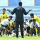 Pemain-pemain Persela Lamongan saat menjalani latihan di stadion Surajaya beberapa waktu lalu./ IG Persela
