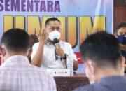 Bupati Gresik Fandi Akhmad Yani mengundang sejumlah pelaku usaha UMKM yang dilibatkan di Pudak Galeri untuk berdiskusi, Jumat (10/9/2021).