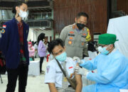 Vaksinasi Pelajar di Banjarmasin, AKBP Sabana: Target Kita 3000 Pelajar