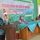 Wakil Bupati Gresik Aminatun Habibah mengawali kegiatan dengan membuka kegiatan Sosialisasi HIV-AIDS di Pulau Bawean dimulai hari ini, Kamis (18/11/2021). / Foto: Bram