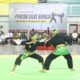 Bupati Gresik saat menghadiri pembukaan turnamen Pencak Silat Kapolres Cup, Senin (22/11/2021). / Foto: Bram