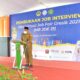 Bupati Gresik Fandi Akhmad Yani saat membuka Mini Job Fair di Kecamatan Bungah, Senin (22/11/2021). / Foto: Bram