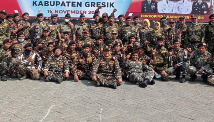 Jaga Kondusifitas Konfercab PCNU Gresik, GP Ansor Siagakan Ratusan Banser