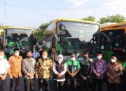 Resmi Beroperasi, Bupati Gresik Hadiri Launching Bus Trans Jatim Koridor I
