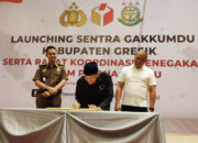 Bawaslu Gresik Launching Sentra Gakkumdu Pemilu 2024