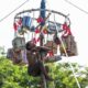 Lomba Panja pinant - HUT ke-78 RI, Ganjar Creasi Gelar Lomba Panjat Pinang di Surabaya