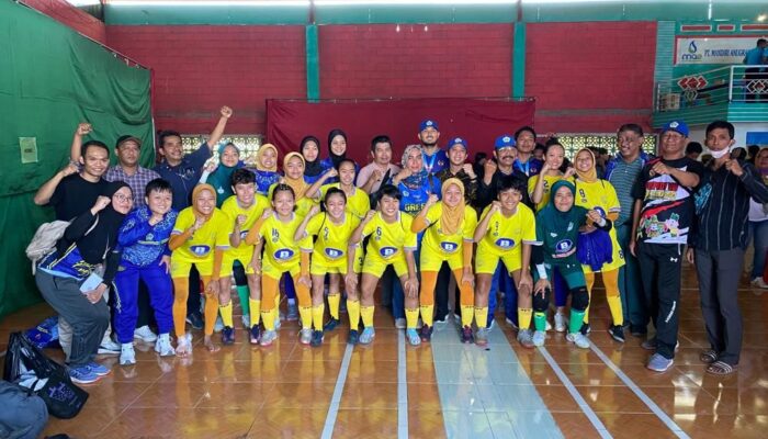 Kalahkan Kota Surabaya, Futsal Putri Gresik Tantang Tuan Rumah Sidoarjo di Final
