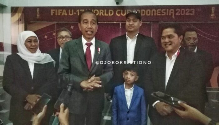 Jokowi dan Erick Thohir Apresiasi Perjuangan Timnas U-17